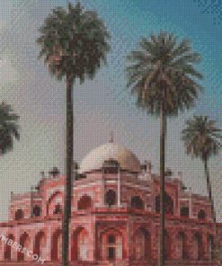 new delhi Humayuns Tomb diamond paintings