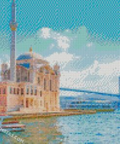 ortakoy mosque istanbul diamond painting