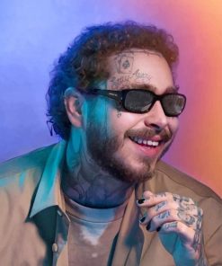 Post Malone American Rapper Paint By Numbers