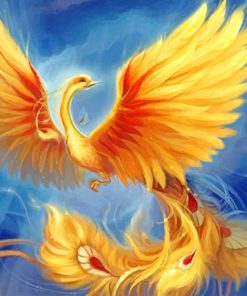 Rising Phoenix paint by numbers