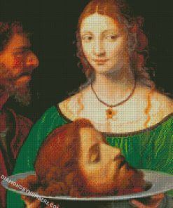 salome with the head of saint john diamond paintings