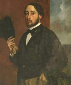 Self Portrait of Edgar Degas paint by numbers