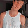 Shawn Mendes Back Tattoo paint by numbers