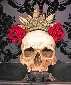 Skull Queen Paint By Numbers