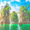 Thailand Khao Sok National Park paint by number