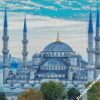 the blue mosque turkey istanbul diamond paintings