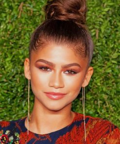 The Gorgeous Actress zendaya paint by numbers
