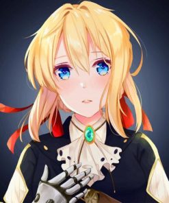 Violet Evergarden Doll paint by number