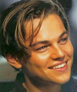 Young Leonardo Dicaprio paint by numbers