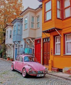 Istanbul Fall paint by numbers