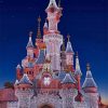 Disney Castle paint by numbers