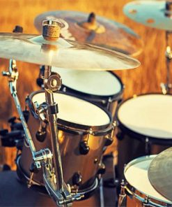 Drum Samples Instruments Music paint by numbers