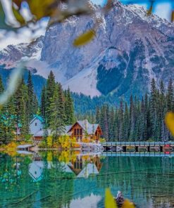 Emerald Lake paint by numbers