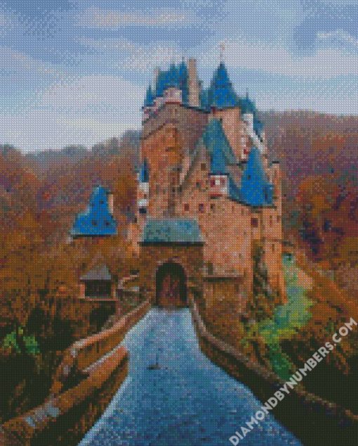 Germany Medieval Castle diamond painting
