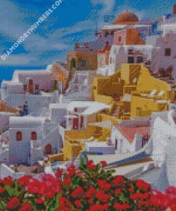 Greece Santorini diamond painting
