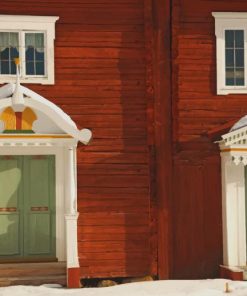 Swedish Houses paint by numbers
