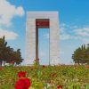 Canakkale Martyrs Monument paint by numbers