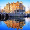 Amsterdam Vibes Netherlands paint by numbers