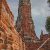 ayutthaya historical park thailand diamond painting
