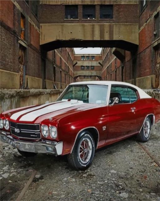 Chevrolet Chevelle paint by numbers