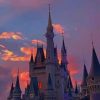 Cinderella Castle paint by numbers