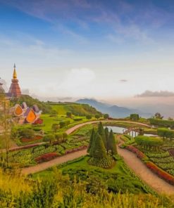 Doi Inthanon National Park paint by numbers