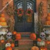 halloween decorations pumpkin diamond paintings