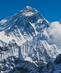 Mount Everest paint by numbers