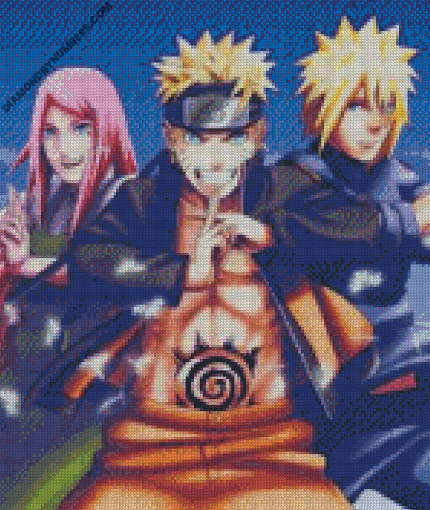 Naruto And Itachi - 5D Diamond Painting 