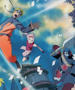 Naruto Shippuden The Movie Road to Ninja paint by numbers
