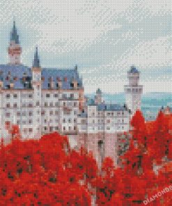 neuschwanstein castle Schwangau Germany diamond painting