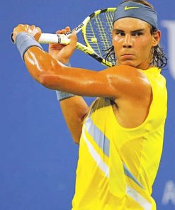 Rafael Nadal Grand Slam Championship paint by numbers