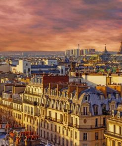 The Best Views In Paris France paint by numbers