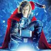 Thor Avengers Marvel Superhero paint by numbers
