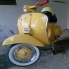 Yellow Scooter Vespa paint by numbers