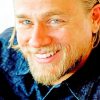 Actor Charlie Hunnam Smiling paint by numbers