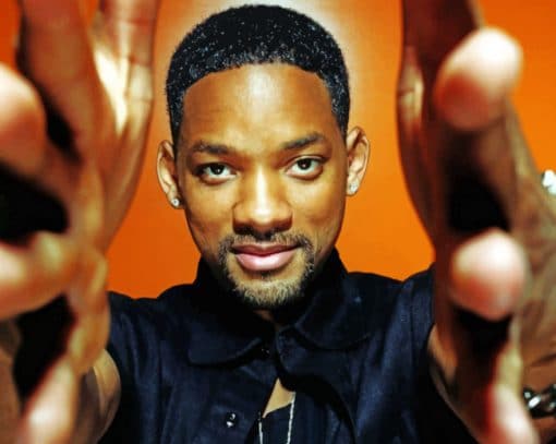 American Artist Will Smith paint by numbers