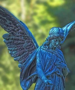 Angel Wings Statue paint by numbers