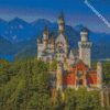 Bavaria Germany Neuschwanstein Castle diamond painting
