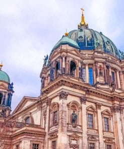 Berlin Cathedral Germany paint by numbers