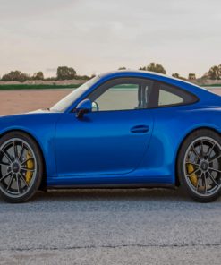 Blue Porsche 911 Car paint by numbers