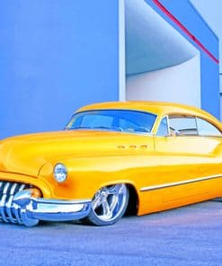 Buick 1950 Hot Rod Car paint by numbers