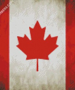 Canada Flag diamond paintings