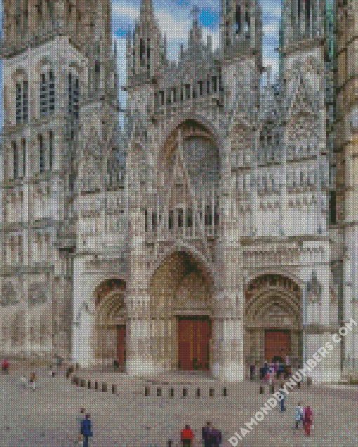 Cathedrale Notre Dame de Rouen diamond painting