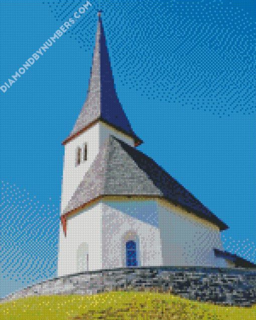 Church In Graubunden diamond paintings