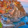 Cinque Terre National Park Italy paint by numbers