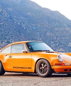Classic Porsche 911 Gt3 paint by numbers