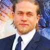 Actor Charlie Hunnam paint by numbers