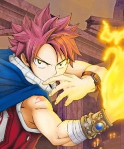 Fairy Tail Anime paint by numbers