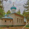 Finland Temples Church Orthodox Church Porvoo diamond painting